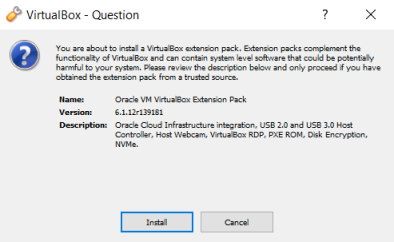 virtualbox-install-extension
