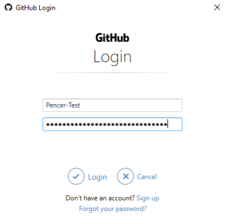 github-login-credentials
