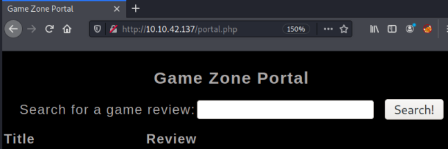 gamezone-portal