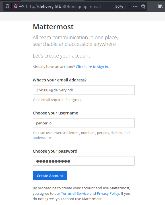 delivery-mattermost-signup